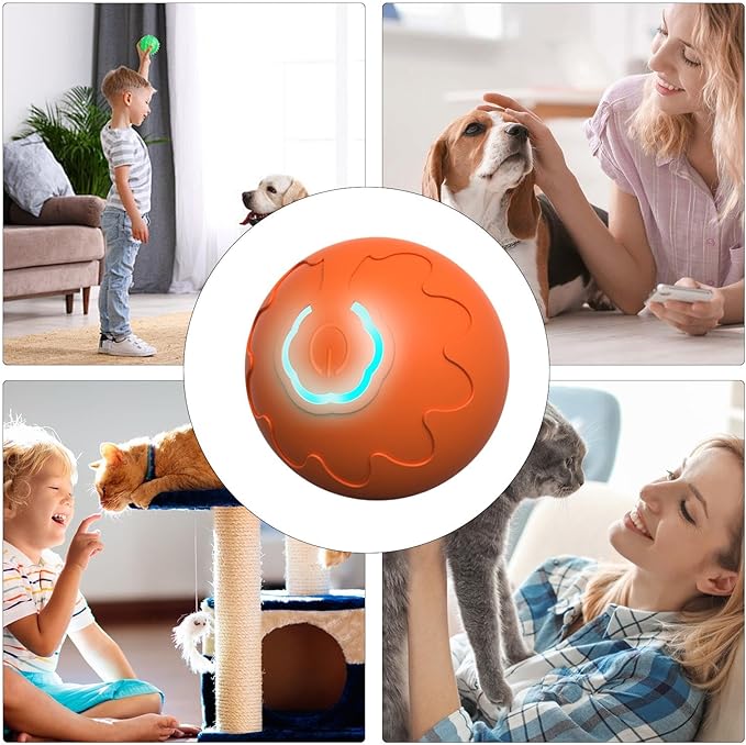 Flapy smart Dog Toy Ball Electronic Interactive Pet Toy