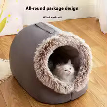 Flapy Winter Cat and Dogs Bed  for Small Medium Cats and Dogs