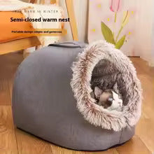 Flapy Winter Cat and Dogs Bed  for Small Medium Cats and Dogs
