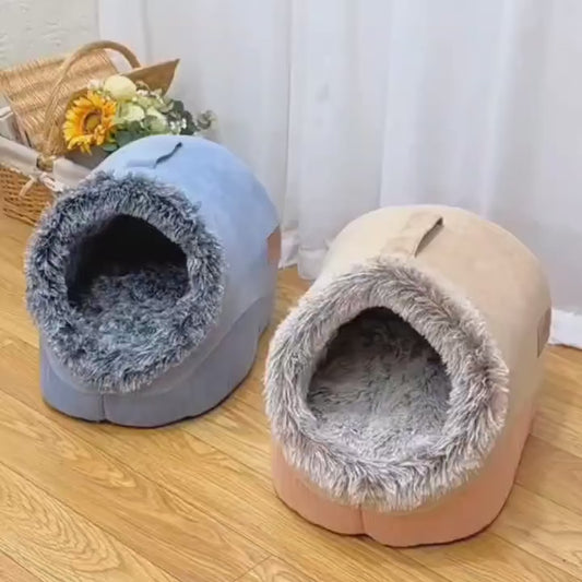 Flapy Winter Cat and Dogs Bed  for Small Medium Cats and Dogs